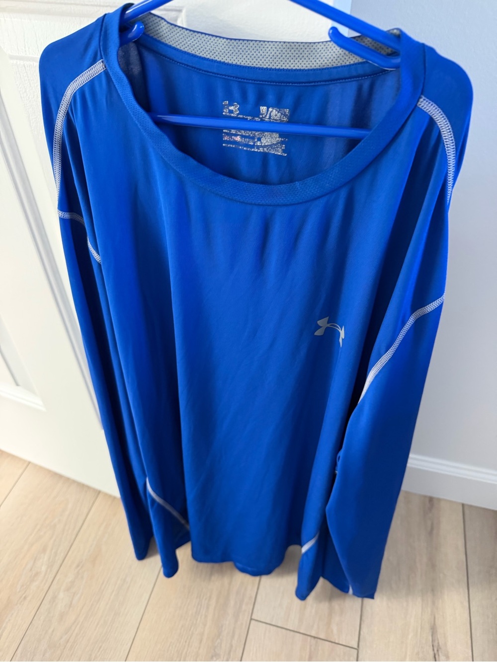 Under Armour Royal Blue Long Sleeve Performance Top